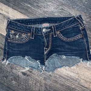 SOLD True Religion Jean Shorts